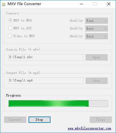 ffmpeg convert mkv to mp4 for roku